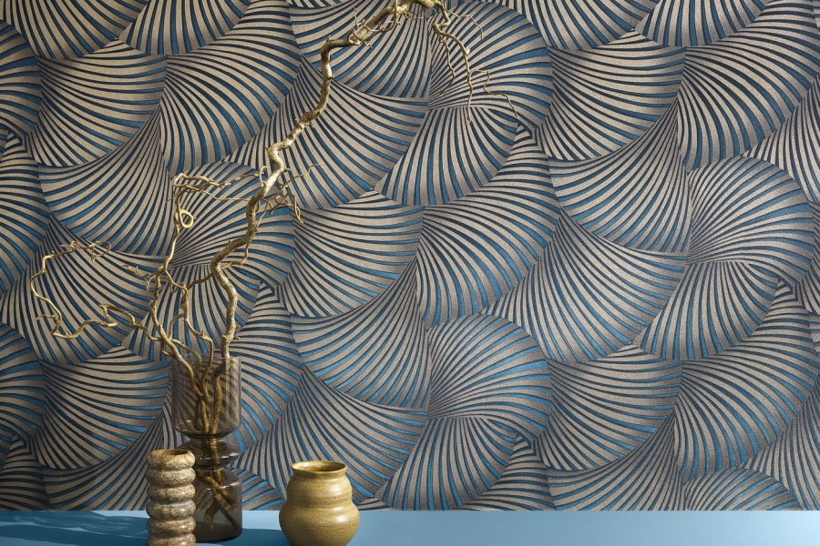 Обои в интерьере 12253-08