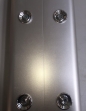 Гидробоксы 215*120*80 тонированный серый правосторонняя ассиметричная serena 